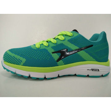 Neueste Design Green Sport Jogging Schuhe